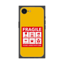 プレミアムスクエアケース［ FRAGILE Sticker - Yellow ］