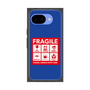 プレミアムスクエアケース［ FRAGILE Sticker - Blue ］