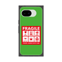 プレミアムスクエアケース［ FRAGILE Sticker - Green ］