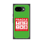 プレミアムスクエアケース［ FRAGILE Sticker - Green ］