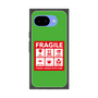 プレミアムスクエアケース［ FRAGILE Sticker - Green ］