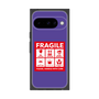 プレミアムスクエアケース［ FRAGILE Sticker - Purple ］