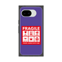 プレミアムスクエアケース［ FRAGILE Sticker - Purple ］