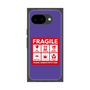 プレミアムスクエアケース［ FRAGILE Sticker - Purple ］