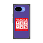 プレミアムスクエアケース［ FRAGILE Sticker - Purple ］