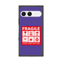プレミアムスクエアケース［ FRAGILE Sticker - Purple ］