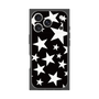 プレミアムスクエアケース［ Stars - Black ］