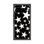 プレミアムスクエアケース［ Stars - Black ］