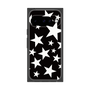 プレミアムスクエアケース［ Stars - Black ］