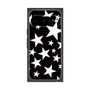 プレミアムスクエアケース［ Stars - Black ］