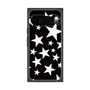 プレミアムスクエアケース［ Stars - Black ］
