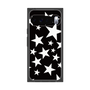 プレミアムスクエアケース［ Stars - Black ］