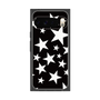 プレミアムスクエアケース［ Stars - Black ］