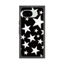 プレミアムスクエアケース［ Stars - Black ］