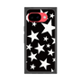 プレミアムスクエアケース［ Stars - Black ］