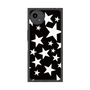 プレミアムスクエアケース［ Stars - Black ］