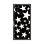 プレミアムスクエアケース［ Stars - Black ］