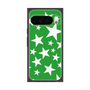 プレミアムスクエアケース［ Stars - Green ］