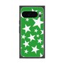 プレミアムスクエアケース［ Stars - Green ］