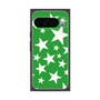 プレミアムスクエアケース［ Stars - Green ］