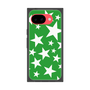 プレミアムスクエアケース［ Stars - Green ］
