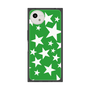プレミアムスクエアケース［ Stars - Green ］