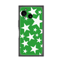 プレミアムスクエアケース［ Stars - Green ］