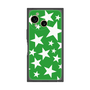 プレミアムスクエアケース［ Stars - Green ］