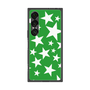 プレミアムスクエアケース［ Stars - Green ］