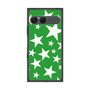 プレミアムスクエアケース［ Stars - Green ］