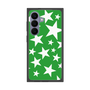 プレミアムスクエアケース［ Stars - Green ］