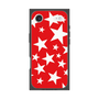 プレミアムスクエアケース［ Stars - Red ］