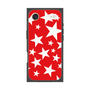 プレミアムスクエアケース［ Stars - Red ］