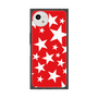 プレミアムスクエアケース［ Stars - Red ］