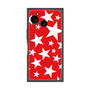 プレミアムスクエアケース［ Stars - Red ］