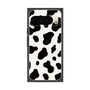 プレミアムスクエアケース［ Cow - White ］