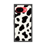 プレミアムスクエアケース［ Cow - White ］
