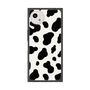 プレミアムスクエアケース［ Cow - White ］