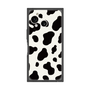 プレミアムスクエアケース［ Cow - White ］