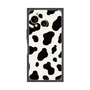 プレミアムスクエアケース［ Cow - White ］
