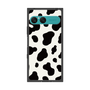 プレミアムスクエアケース［ Cow - White ］