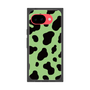 プレミアムスクエアケース［ Cow - Green ］