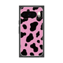 プレミアムスクエアケース［ Cow - Pink ］