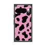 プレミアムスクエアケース［ Cow - Pink ］