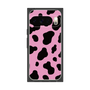 プレミアムスクエアケース［ Cow - Pink ］