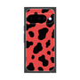 プレミアムスクエアケース［ Cow - Red ］