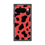 プレミアムスクエアケース［ Cow - Red ］