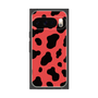 プレミアムスクエアケース［ Cow - Red ］