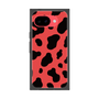 プレミアムスクエアケース［ Cow - Red ］
