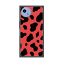 プレミアムスクエアケース［ Cow - Red ］